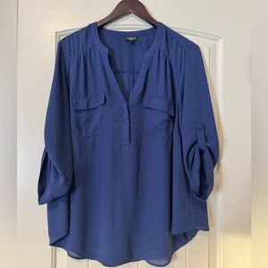 Torrid Chiffon Blouse